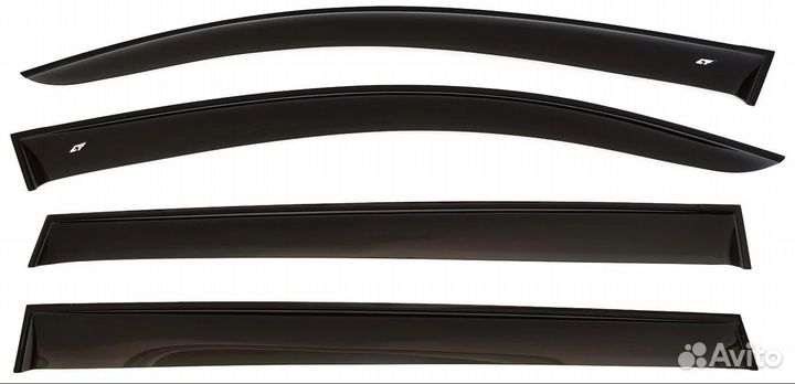 Дефлекторы окон (ветровики) Chevrolet Lacetti