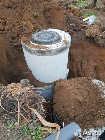 Септик из жби колец