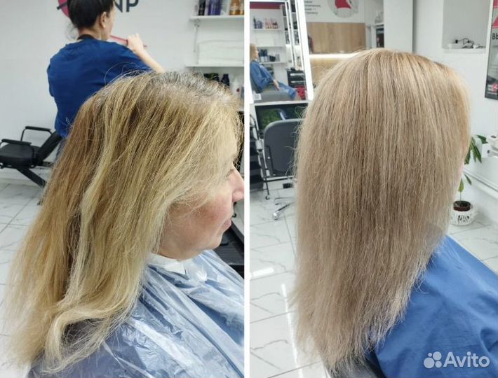 Окрашивание волос. Стрижка волос
