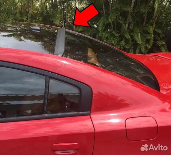 Козырек на заднее стекло Dodge Charger 2015