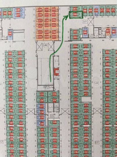 Машиноместо, 16 м²