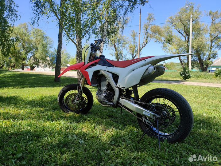 SuperMoto Honda crf450r