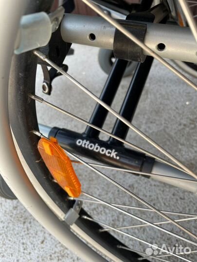 Инвалидная коляска складная бу