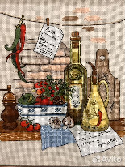 Вышивка крестиком готовая картина