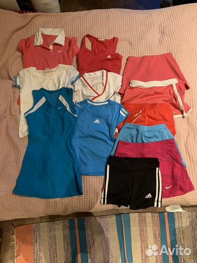 Одежда для большого тенниса десткая nike, addidas