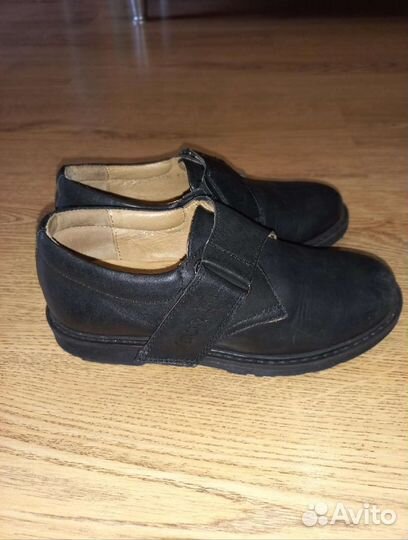 Туфли кожаные на мальчика