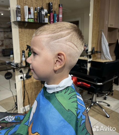 Детские, мужские стрижки