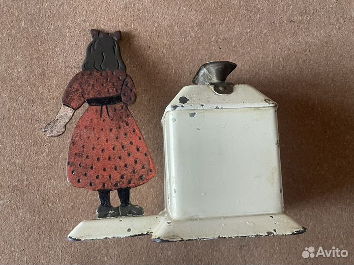 Копилка винтажная немецкая металлическая