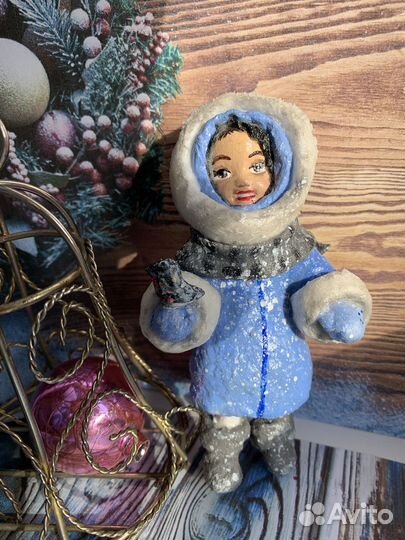 Ватная игрушка 