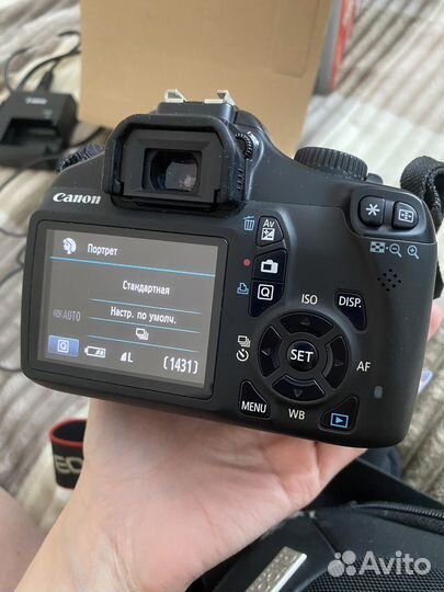 Зеркальный фотоаппарат canon eos 1100d