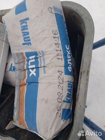 Плиточный клей кнауф