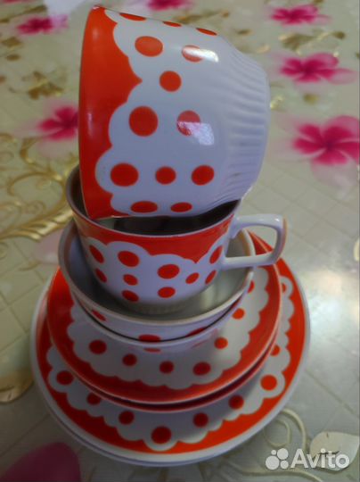 Пиалы фарфор СССР