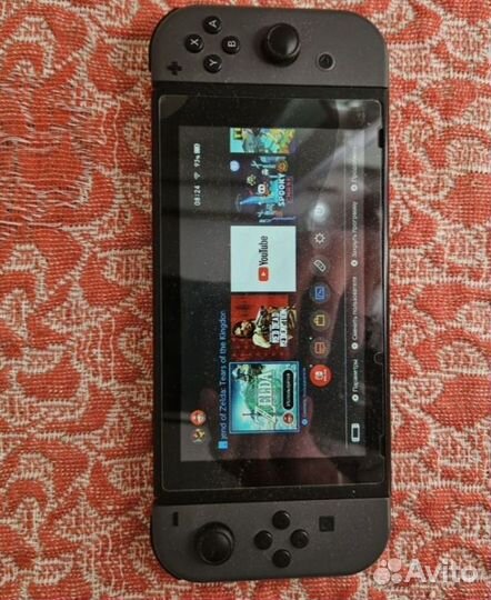 Nintendo switch rev2 + игры