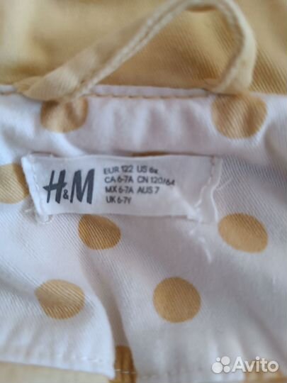 Куртка-парка H&M на девочку р. 122