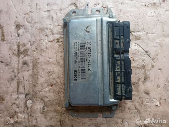 Эбу Блок Управления Двигателем ваз 2114 2110 1.6л