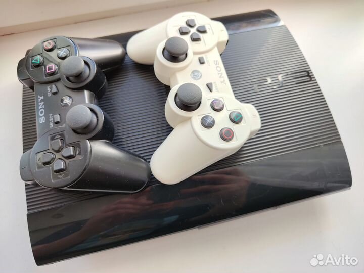 Sony PS3 1Тб + 120 топовых игр