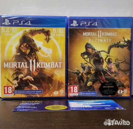 Mortal Kombat 11 Ultimate и 11 PS4/PS5 Новые и б.у