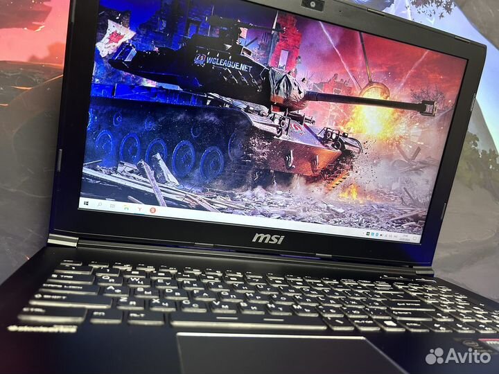 Игровой ноутбук MSI Leopard i5 GTX 950M 16GB озу