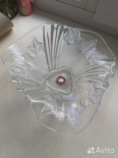 Хрустальная вазочка. Германия