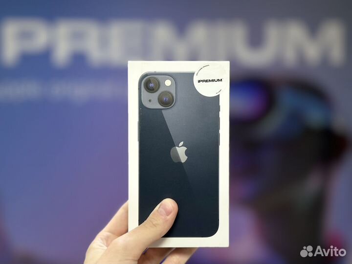 iPhone 13 128гб Черный. Новый Sim+Esim