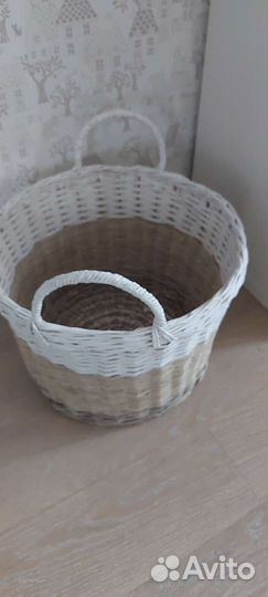 Корзина плетеная для хранения