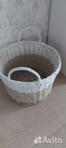 Корзина плетеная для хранения