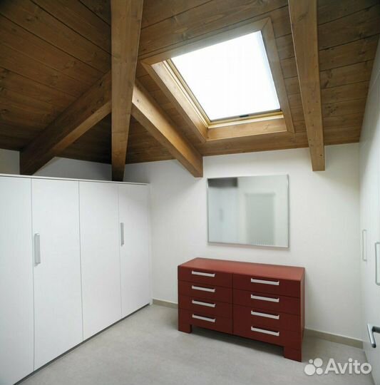 Мансардные Окна Roto R49 двухкамерное