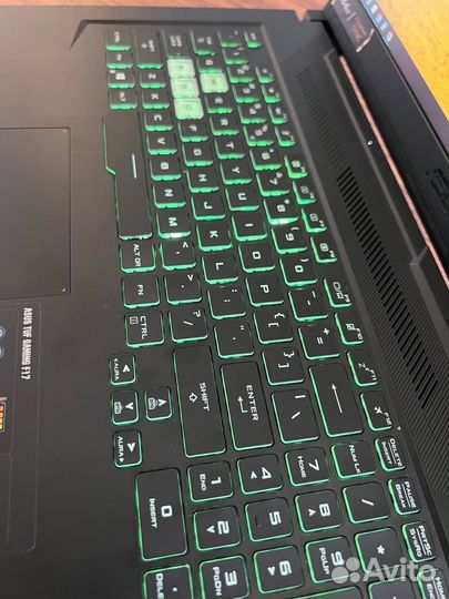 Asus TUF gaming f17 i7 11800 3050ti 16gb 512