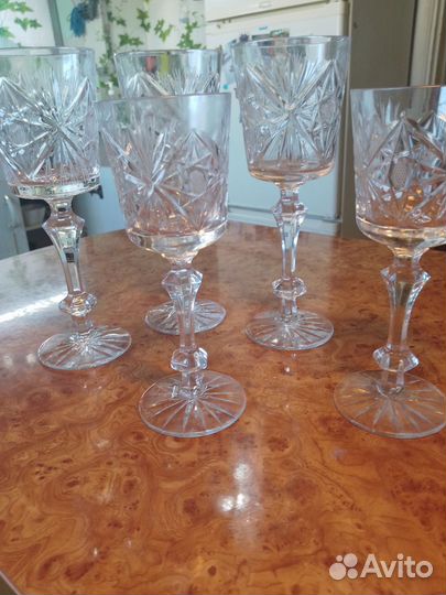 Большие бокалы хрусталь