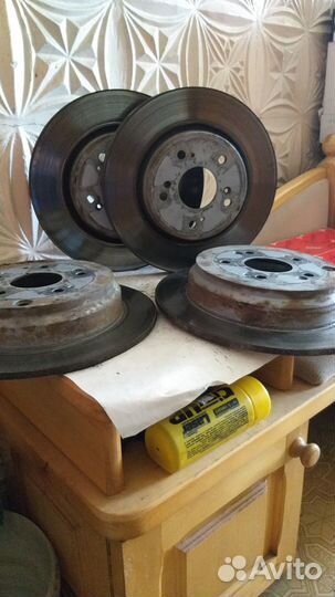 Тормозные диски на Honda CR-V