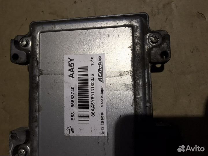 Блок управления двигателем Opel Corsa D 2012г