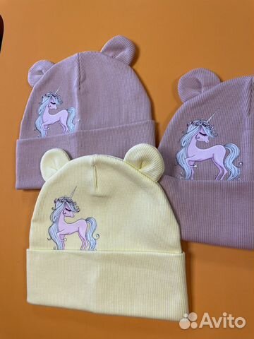 Шапка для девочек 1-2 и 3-4 года