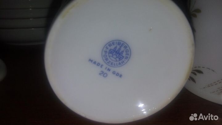 Кофейный сервиз на 6 персон гдр