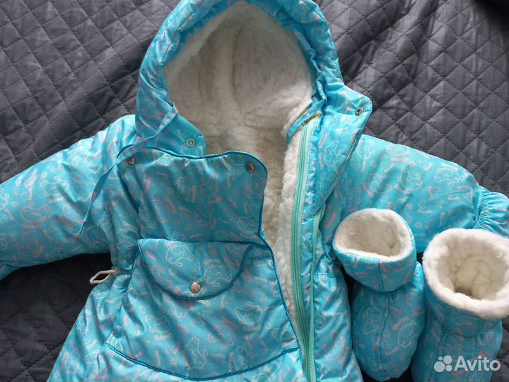 Зимний комбинезон для мальчика