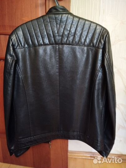 Кожаная куртка мужская