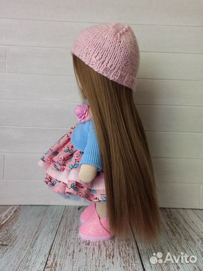 Кукла текстильная, интерьерная