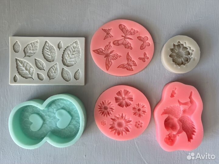 Силиконовые формы для мыла, шоколада