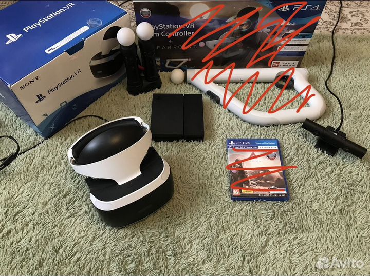 PS VR v2 полный комплект