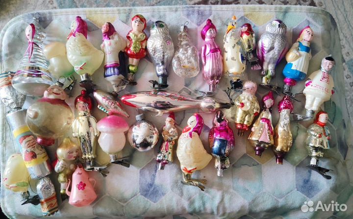 Елочные игрушки СССР