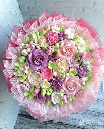 Букет зефирный