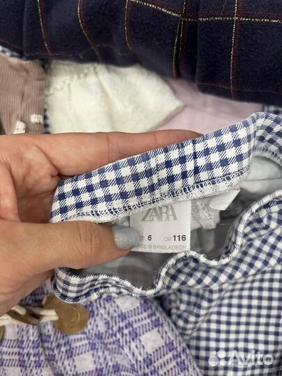 Вещи пакетом на девочку 110 116 zara hm