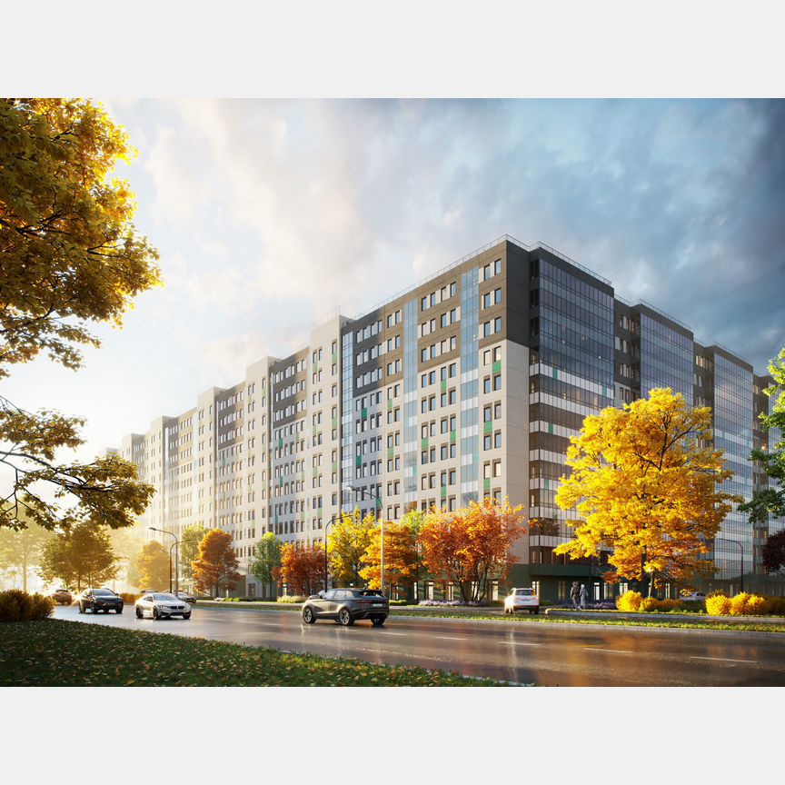 1-к. квартира, 29 м², 9/12 эт.