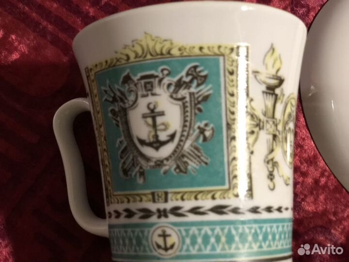 Чашка с блюдцем лфз СССР