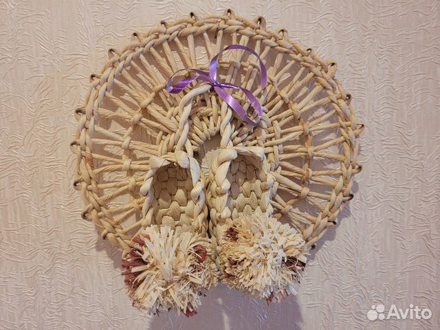 Панно плетёное