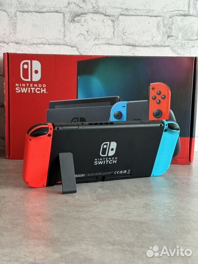 Nintendo switch rv2 300gb с играми чип/прошита