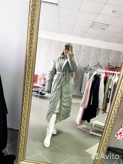 Пуховик зимний женский 46 48