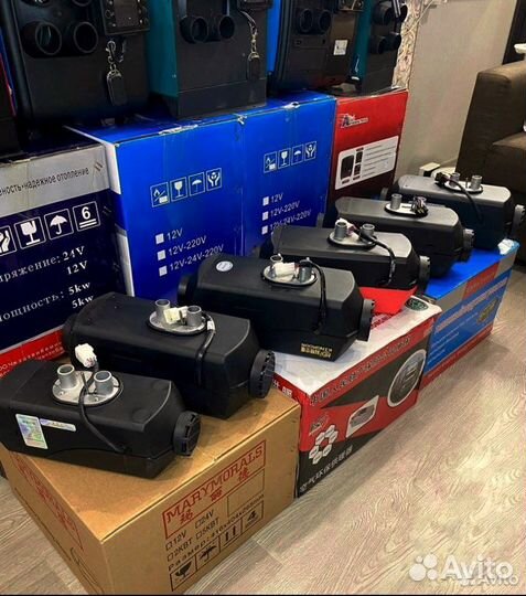 Переносной дизельный отопитель 12/24/220В