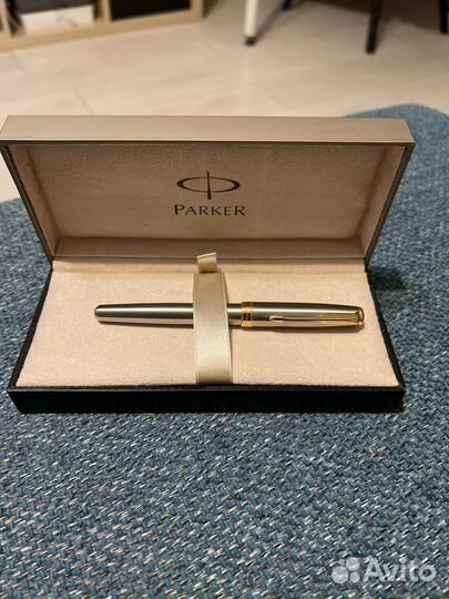 Перьевая ручка Parker Sonnet stainless steel GT, F