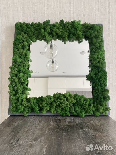 Композиция из мха