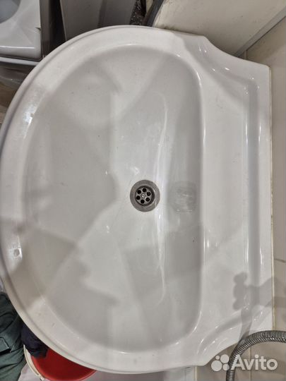 Раковина с пьедесталом бу